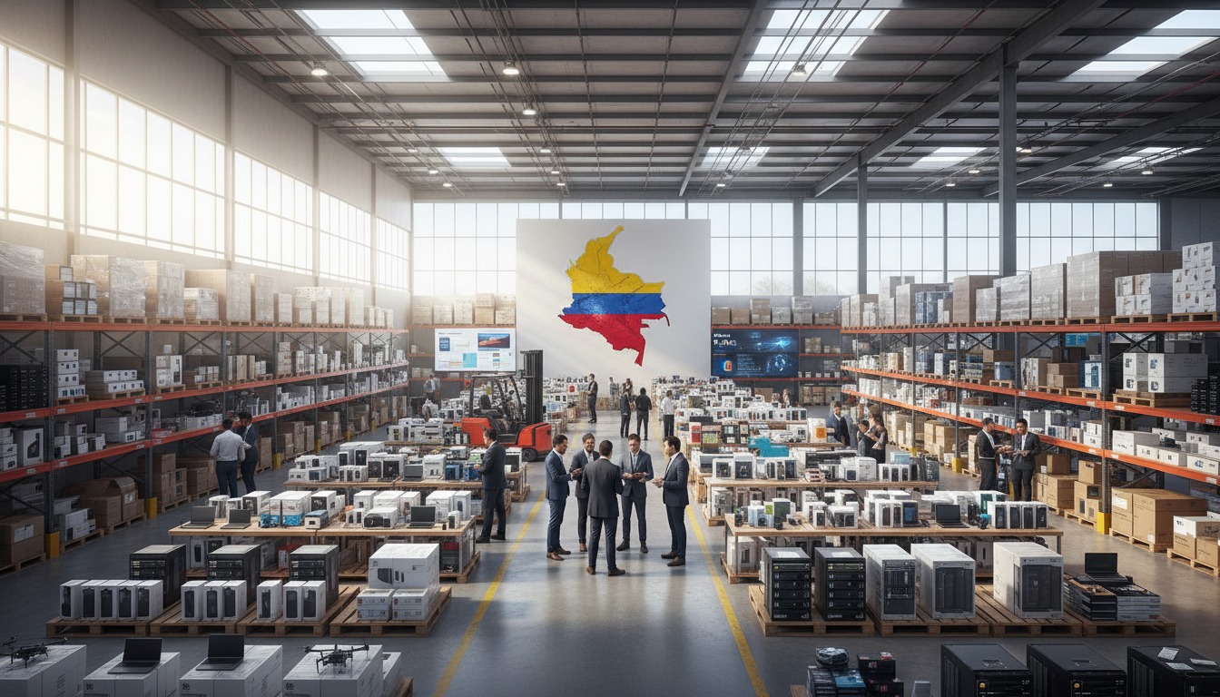 Compra tecnología al por mayor en Colombia