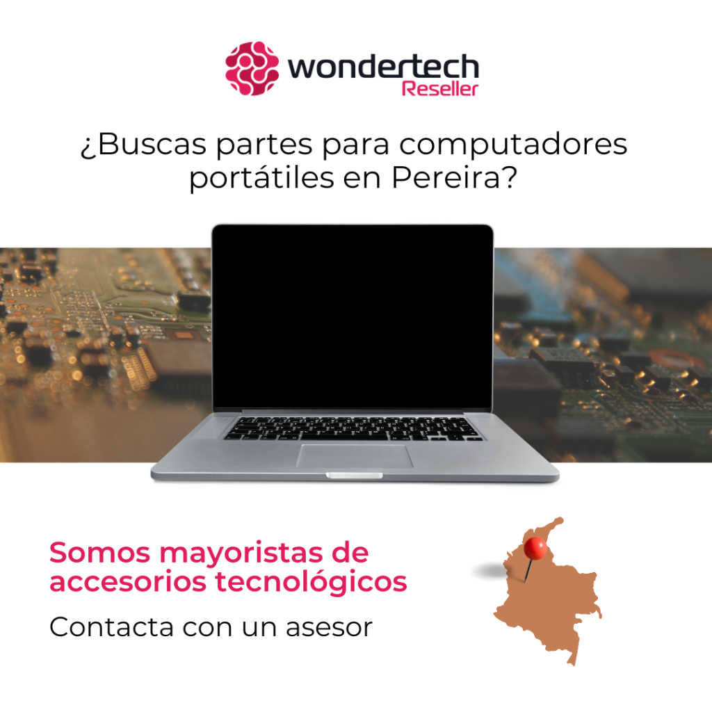 Distribucion de partes para computadores portátiles en Pereira