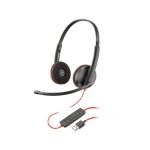POLY BLACKWIRE 3220 STEREO USB-A HEADSET